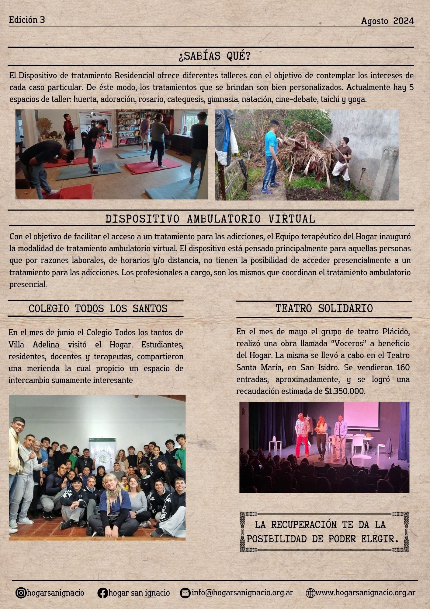 Boletín Informativo Agosto 2024, página 2